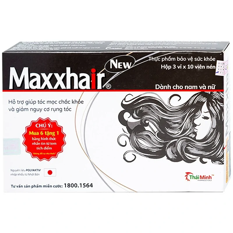 Viên uống mọc tóc Maxxhair